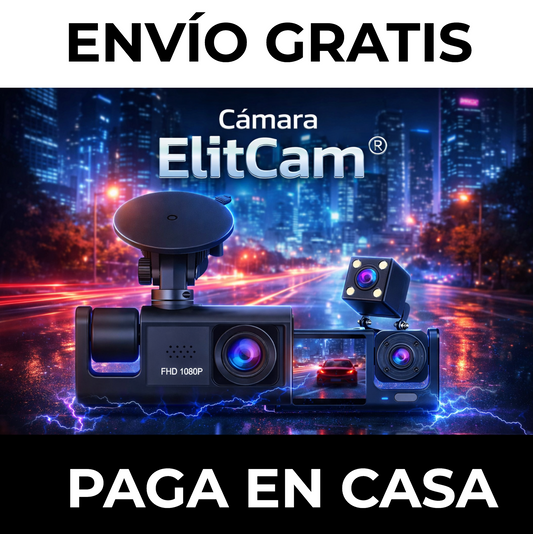 Elitcam® l Cámara De Seguridad Para Vehículo 360°