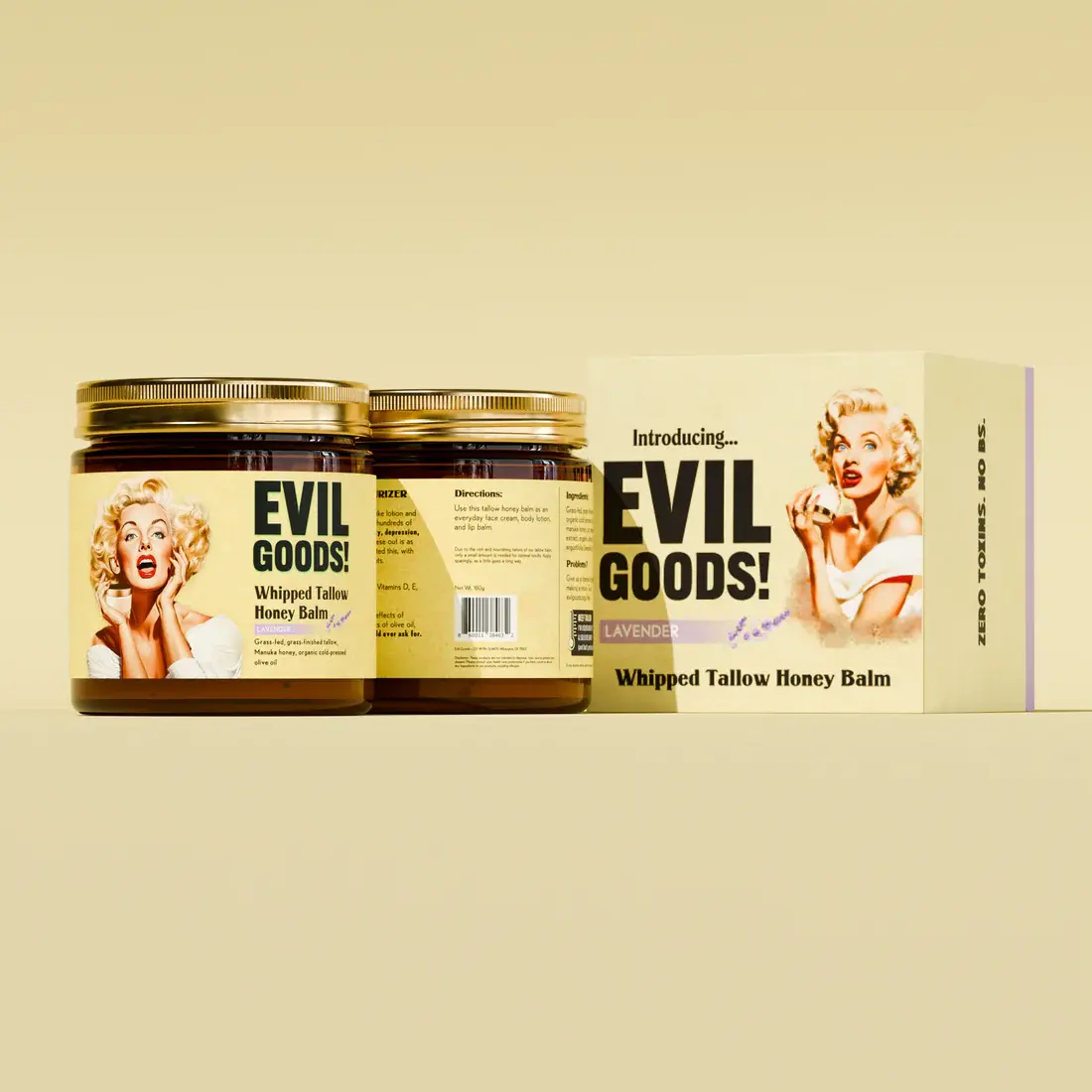 Evil Goods® l Crema de Sebo de Res ORIGINAL