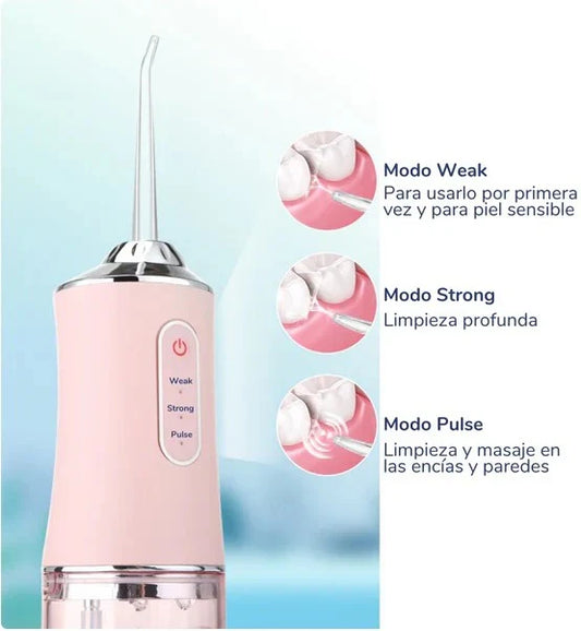 Bucal Safe Pro® l Irrigador Bucal Recargable