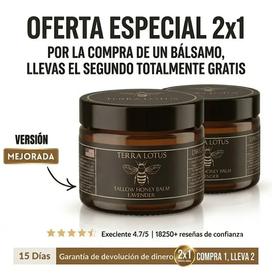 TERRA LOTUS - Hidratante Natural para una piel suave y tersa l OFERTA 2X1