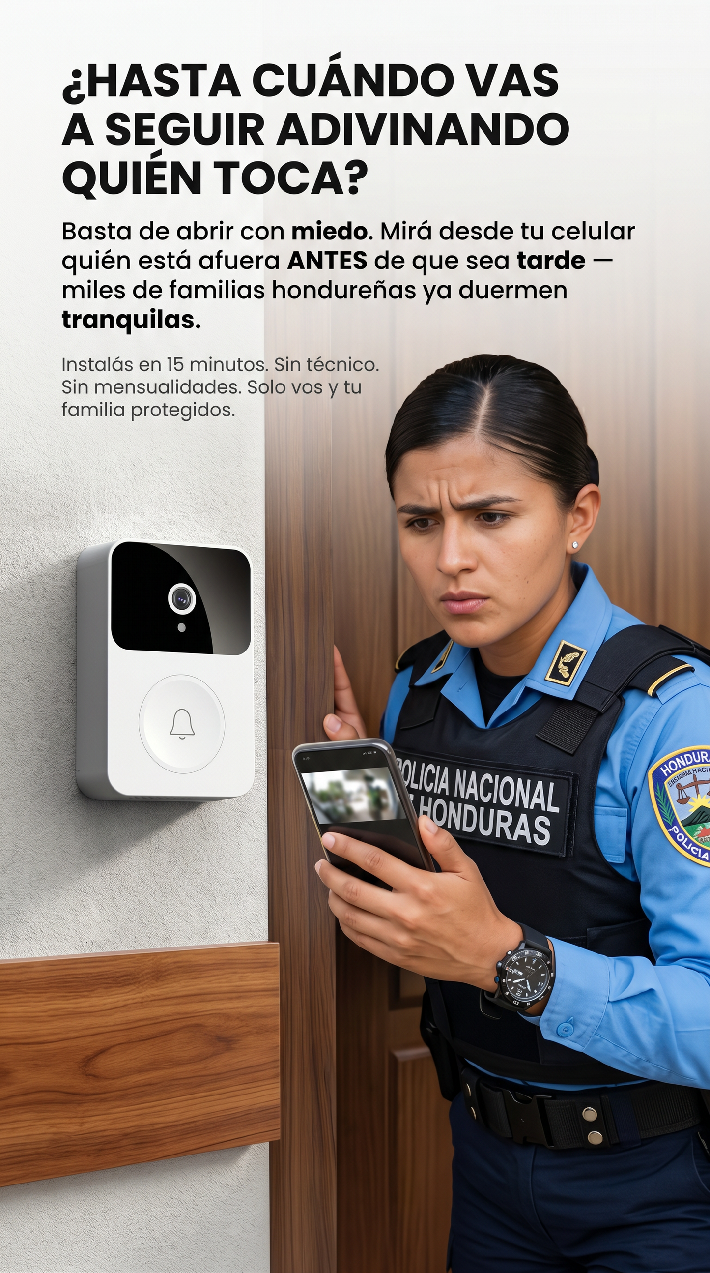 Timbre de Seguridad - SecureBell® l El seguro de vida más barato que tu familia puede tener en Honduras